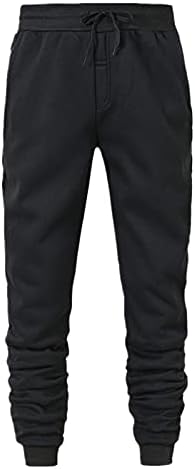 Есенно-зимни панталони, мъжки ежедневни свободни спортни панталони-молив голям размер, обикновена панталони дантела за