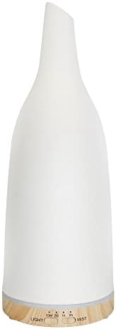 Ултразвукова Дифузор за Ароматерапия с Етерични масло SpaRoom Sonoma White Ceramic - Резервоар за вода с обем 100 мл - Автоматично изключване