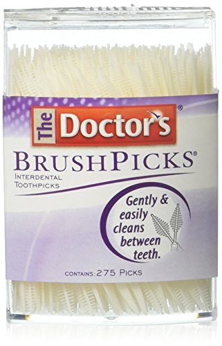 The Doctor's BrushPicks Межзубные памук, 275 броя в опаковка (1 опаковка)