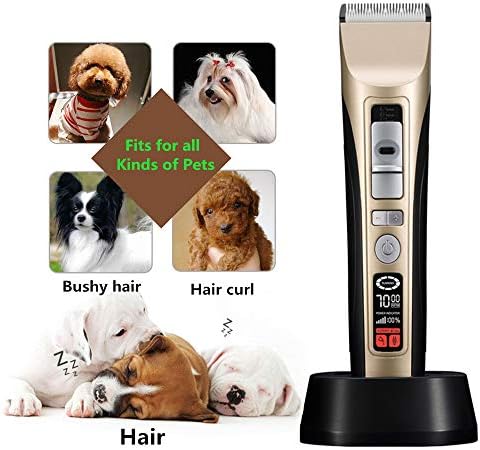 Акумулаторни Безжични Машинки за Подстригване на кучета/Домашни любимци, Професионални Електрически Машинки За