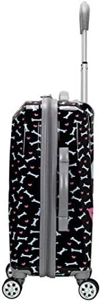 Куфар на колела Рокланд Vision с твърд борда, асорти /многоцветен, за ръчен багаж, 20 инча