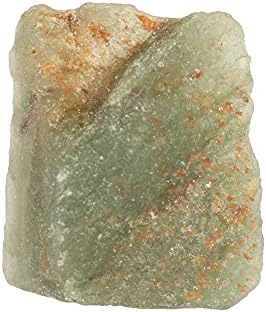 Натурален Зелен Нефрит Груб 22,40 каратный Лечебен Кристал, Сертифициран EGL, Отделяща Скъпоценен Камък