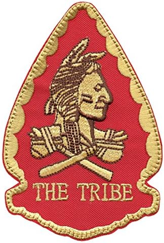 Ескадра на Червената команда Морски пехотинци на САЩ Духът на Племето DEVGRU с Цип-Нашивке