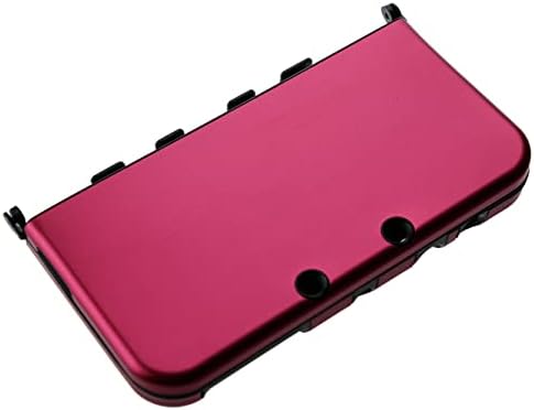 NSLikey Алуминиева Твърда Метална кутия Защитна Подплата Защитен Калъф Корпус Обвивка за Новия 3DS XL за Новия 3DS LL Метална кутия с Капак Корпус Обвивка (черен)