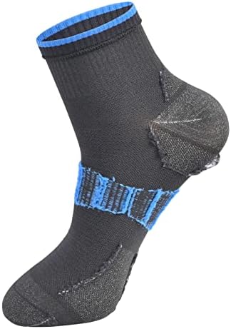 Мъжки Черни Чорапи от фина Глезена, Устойчиви На образуване на Мехури от миризмата, Спортни Колоездене, Размер 7-12