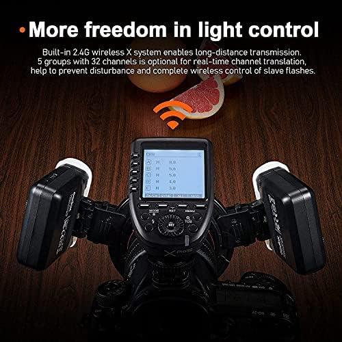 Комплект за макровспышки Godox MF12 MF12-К2 с 2 лампи, TTL светкавица Speedlight 2,4 G Извън камерата, времето за презареждане