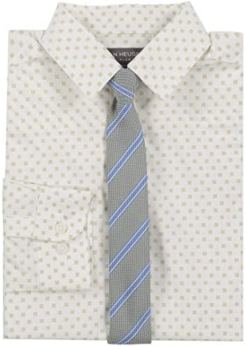 Комплект от риза и вратовръзка Van Heusen момчета с дълъг ръкав и яка, копчета
