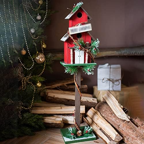 Букви, Де Коледен Декор на Фермерска къща, Деревенское Метално Коледна украса в Червено-Зелен цвят, Декорации за
