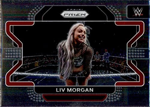 Търговската картичка 2022 Панини Prizm WWE 46 Liv Morgan Raw Борба Trading Card