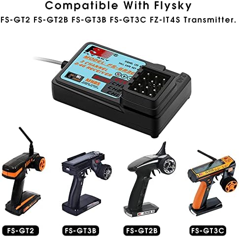 Приемник Flysky GR3E 2,4 G Водоустойчив FS-GR3E 3CH Приемник за Flysky FS-GT2 FS-GT2B FS-GT3B FS-GT3C FZ-IT4S Радиоуправляемая