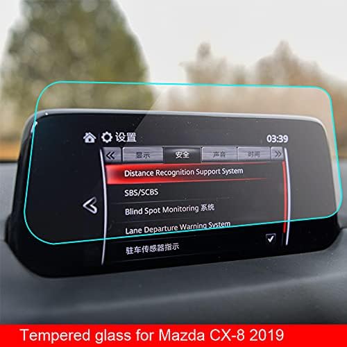 Lyqfff за Mazda CX8 CX 8 2019 2020, защитен слой от закалено стъкло, стикер за автомобилни GPS навигация, аксесоари