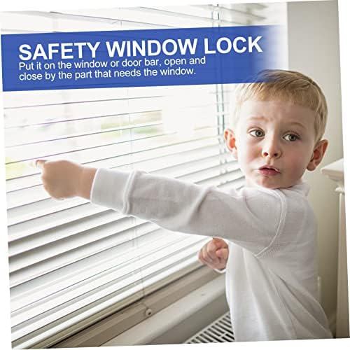 DOITOOL Ограничителни Заключване Прозоречни Предпазни Ключалки, Брави за бебешка кутия Брави за бебешка кутия Рамката на Прозорец Стопорный Заключване на Вратата се