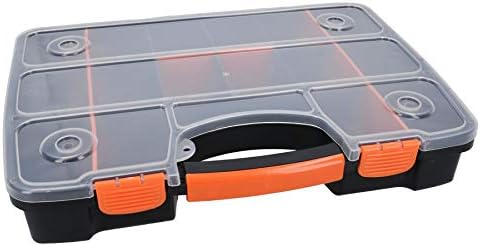Кутия за съхранение на инструменти в Куфар-Органайзер 17 Подвижни Отделения За Спирални Закрепване