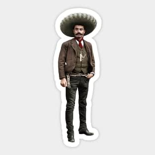Vinyl Стикер Emiliano Zapata - Етикети Vinyl Стикер За Лаптоп, Етикет За Бутилка С Вода, Забавен Стикер,