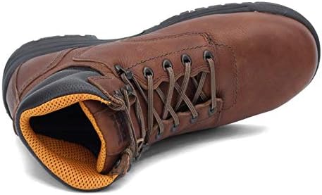 Мъжки работни обувки Timberland PRO Titan 6 със защитно бомбе, кафяв, 15 XW САЩ