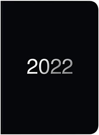 Дневник LETTS Dazzle, на 12 месеца, от януари до декември 2022 г., с график за срещи на по скокове на страница,