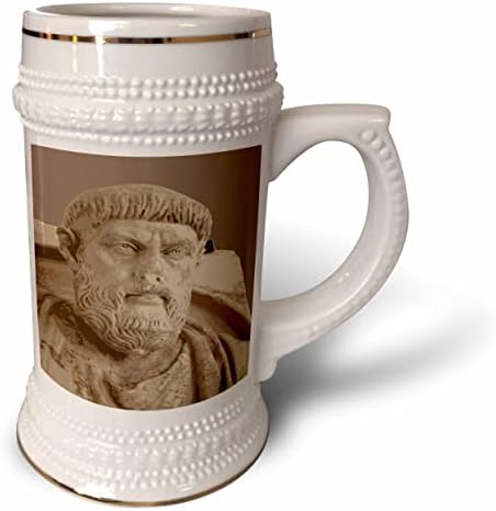 3d Статуетка на гръцкия философ Аристотел - Стъклена чаша с 22 грама (stn_356625_1)
