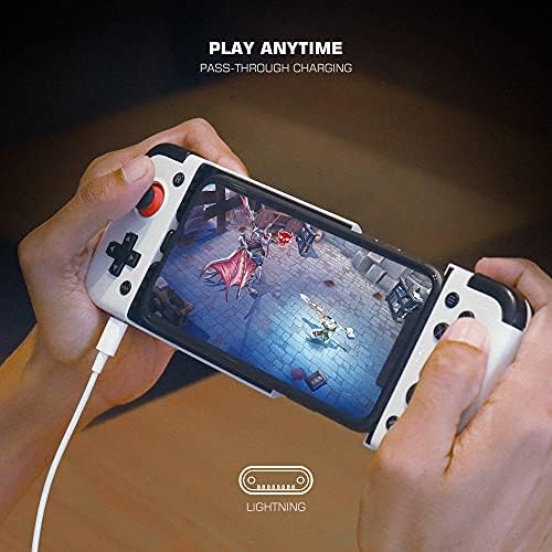 Гейм контролер GameSir X2 Светкавица Mobile за iPhone и iOS, Геймпад за телефон Play Xbox game pass, Playstation,