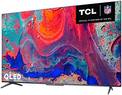 TCL 50 Class 5-Series 4K QLED Dolby Vision HDR Smart Google TV - 50S546, модел 2022 г., черен
