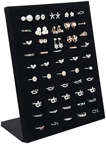Багажник за изложбата на стоки YFQHDD Velvet Ring, с Капацитет 50 места, се Използва за Стеллажа за съхранение на пръстените