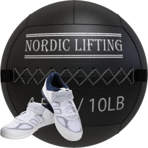 Nordic Lifting Wall Ball £ 10 в комплект с Обувки Venja Размер 10 - Бял