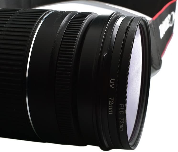 CSYANXING Обектив на Цифров Фотоапарат UV + CPL + FLD Филтър на обектива 49-77 мм Протектор обектив за Canon,