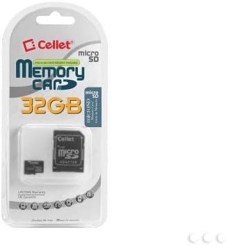 Карта памет Cellet 32GB Kodak EasyShare C913 Micro SDHC специално оформена за високоскоростен цифров запис