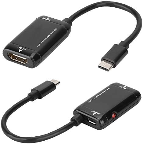 Yoidesu USB Адаптер C за HDMI, USB Порт 3.1 Type-C към Гнездовому Порт HDMI USB Адаптер 3.1 Кабел MHL за Android