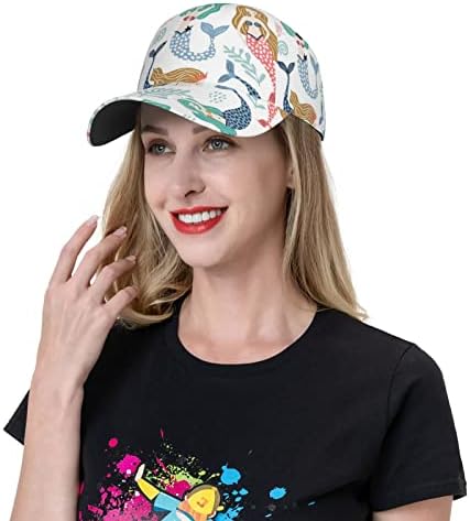 BQIUULO бейзболна шапка Шапка за Жени Модни Регулируеми Шапки възстановяване на предишното положение за шофьори на камиони