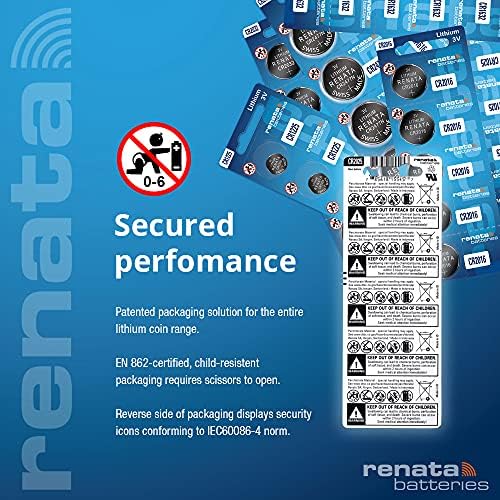 Батерии Renata CR1632 - Литиева клетка 1632 капацитет от 3 (брой 2)
