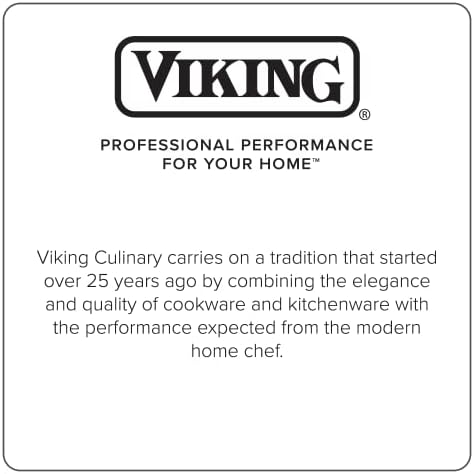 Тенджера Viking Culinary с твърда анодированным покрити с незалепващо покритие, 3 Литра | Със Стъклен капак,