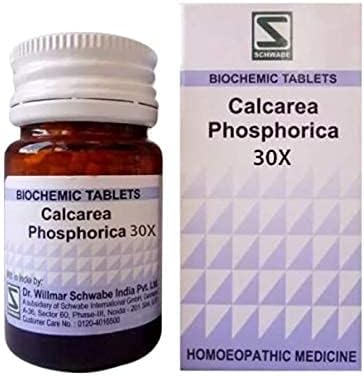 Д-р Уилмар Швабе Индия Биохимични таблетка Calcarea Phosphorica 30X