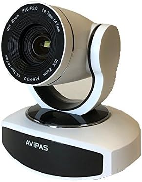 AVIPAS AV-1280W 10x SDI PTZ камера с поддръжка на PoE -Бял