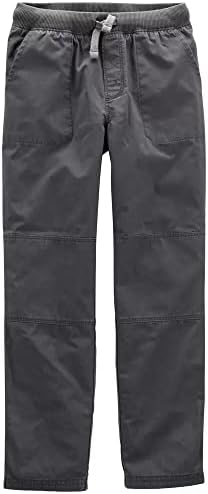 Панталон от Поплин Carter's Boys 2T-7 с утягивающим ефект, Утвърдени до Коляното