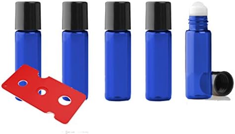 Grand Parfums Cobalt Blue Празни Бутилки с топки-ролки за еднократна употреба 1/6 мл, 5 мл За избор на Стъклени