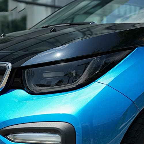 HLLebw Оттенък Фарове Черна Защитно Фолио Прозрачен Стикер от TPU за BMW i3 2013 2020