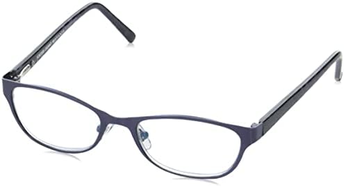 Дамски Многофокусные Очила за четене Charlsie от Foster Grant, Котешко Око, Тъмно син /Прозрачен, 52 мм +