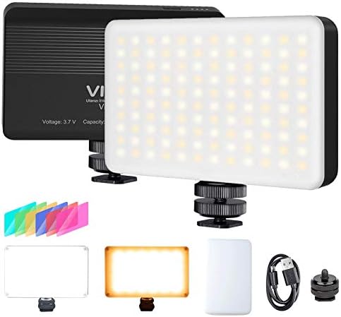 VIJIM VL120 Led лампа за видеозаснемане на камерата, Мини-Двуцветен led лампа за камерата, Преносимо осветление за фотография