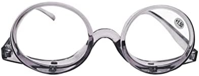 OREUDO 2 в 1 Очила за четене, слънчеви Очила за Грим, Очила за четене с Нарушено Зрение, Въртящи се слънчеви Очила, Очила за Грим за жени