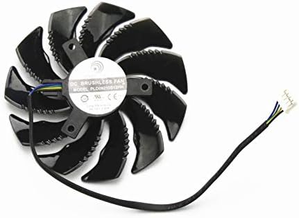 Нов вентилатор за охлаждане на видеокартата за Gigabyte GTX1060 1070 1080 Mini ITX T129215SU 4PIN 85 мм