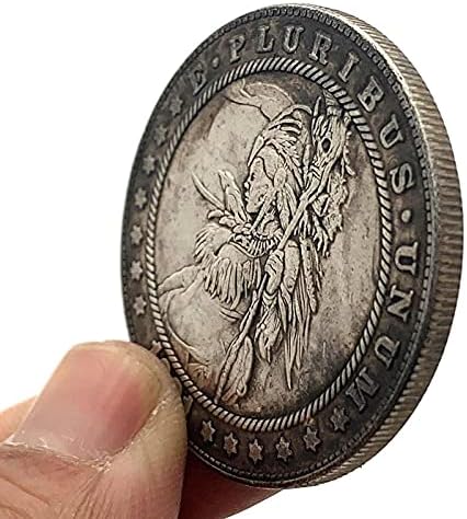 1921 Американската Лутане Монета Череп На Богинята Айде Са Подбрани Монета За Подарък Щастлив Предизвикателство