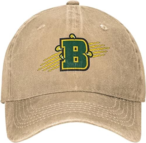 Suny College at Brockport Шапка Регулируема бейзболна шапка Памучен Ковбойская Шапка, Мода за мъже и Жени