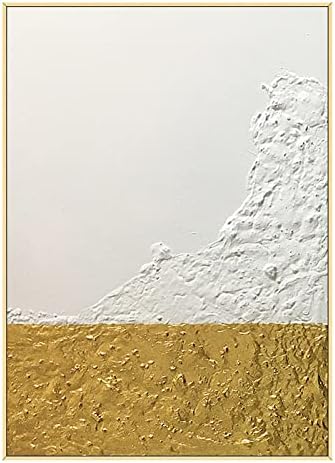 ZZCPT Съвременно Абстрактно произведение на изкуството Мащабната абстрактна Модерна минималистичная платинена квадратна абстрактна живопис с маслени бои Ръчно Ри?