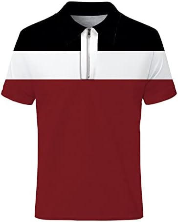 Мъжки ризи с графичен дизайн - Стръмни Дизайнерски Тениски за възрастни, Мъжки ризи Polo Classic Намаляване с къс ръкав