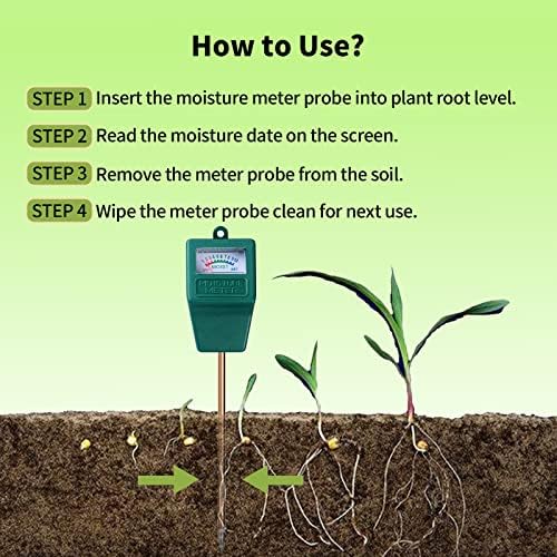 Влага на почвата IUSEIT, Влагомер на почвата за растенията влага на почвата, На закрито, на открито, Сензор за влажност