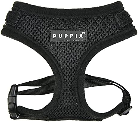 Шлейка за кучета Puppia Soft Superior С въздушна мрежа на главата, Всесезонни, Не се Дърпа, Не се Задушава, за Тренировка