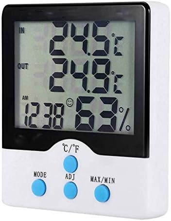 Стаен Термометър UXZDX CUJUX -Електронен Измерител на температурата и влажността в помещението, Точност Домакински