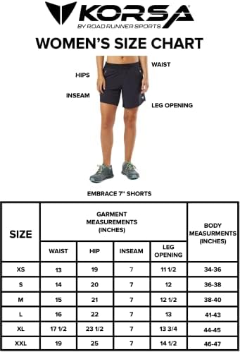 Спортни къси панталони KORSA Прегръдка 7 2.0 за жени с джобове | Леки, Влагоотводящие и с къса подплата | за джогинг, йога,