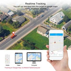 GPS Тракер за Превозни Средства, 4G Автомобилен GPS Тракер в Реално Време, Имобилайзер Устройство за Проследяване Дълго Време