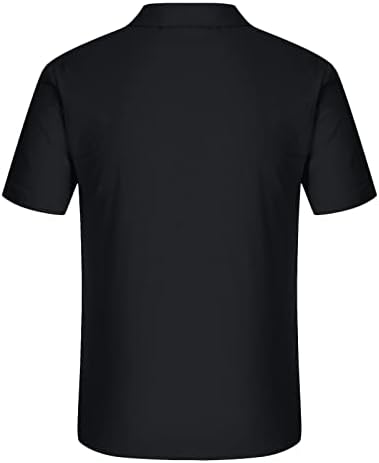 Мъжки Памучен Бельо Риза с копчета Лятна Мода Однотонная Риза С Къс Ръкав И Джобове С Ревери Удобни Дишащи Ризи